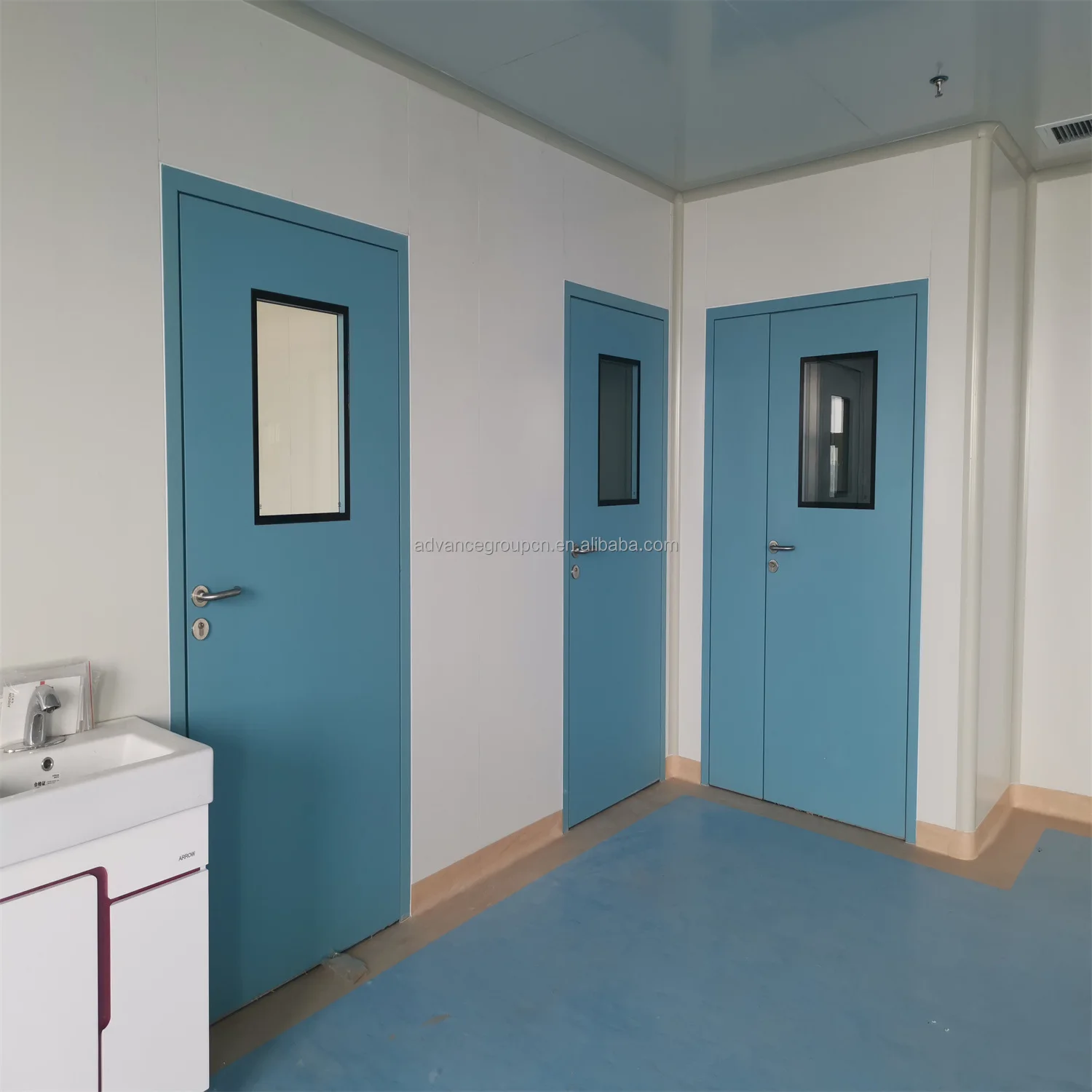 Advance Clean Room Hospital Door Customized Steel Door Steel Operating ...