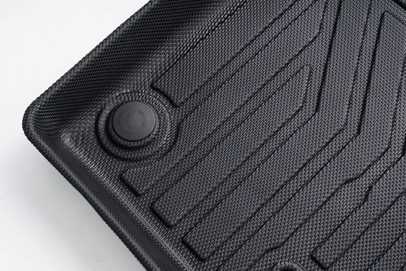 3pc/set Driver and Co-pilot Car  Mat Tpe 3d Floor Mat for Renault Twizy Technic 2012