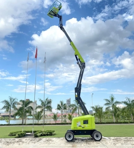 Chinese Brand ZOOMLION DIESEL ARTICULATING BOOM LIFTS ZA24J for
