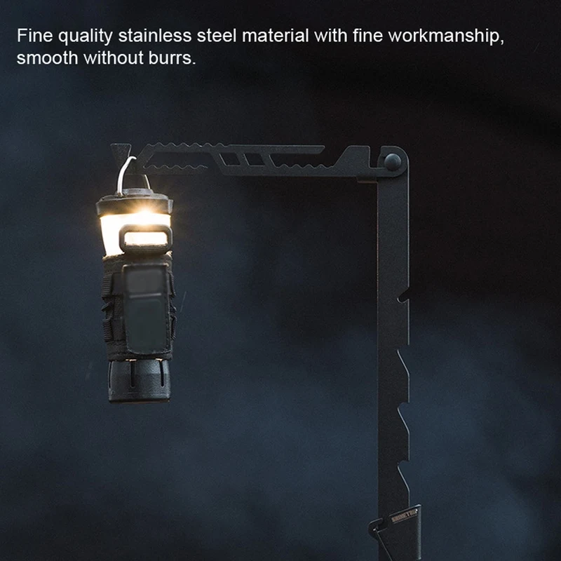 Outdoor Portable Camping Light Rack Scalable Multi Gear Adjustment Lamp ...