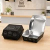 caja personalizada para hamburguesas con revestimiento de aluminio