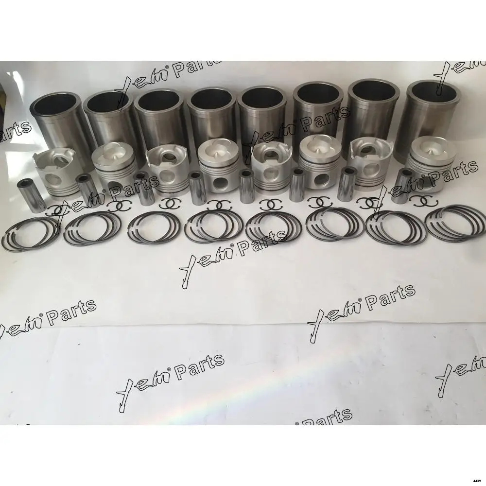 Engine Cylinder Liner Kit With Piston Rings Liners Fit for Hino EF750