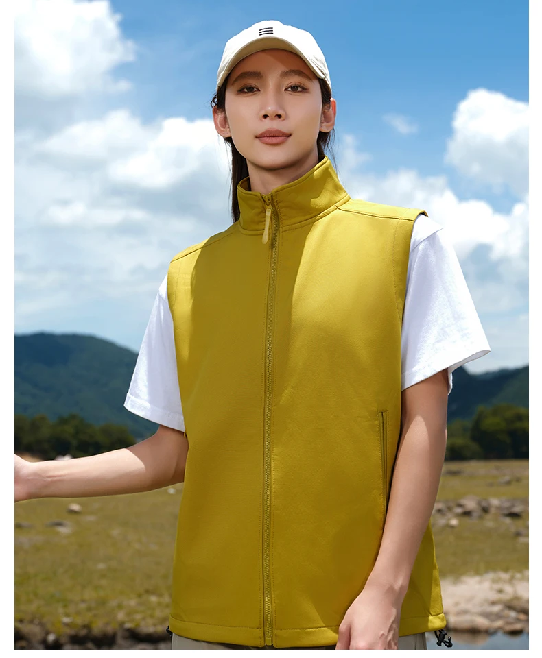 Жилет унисекс для мужчин и женщин с логотипом на заказ