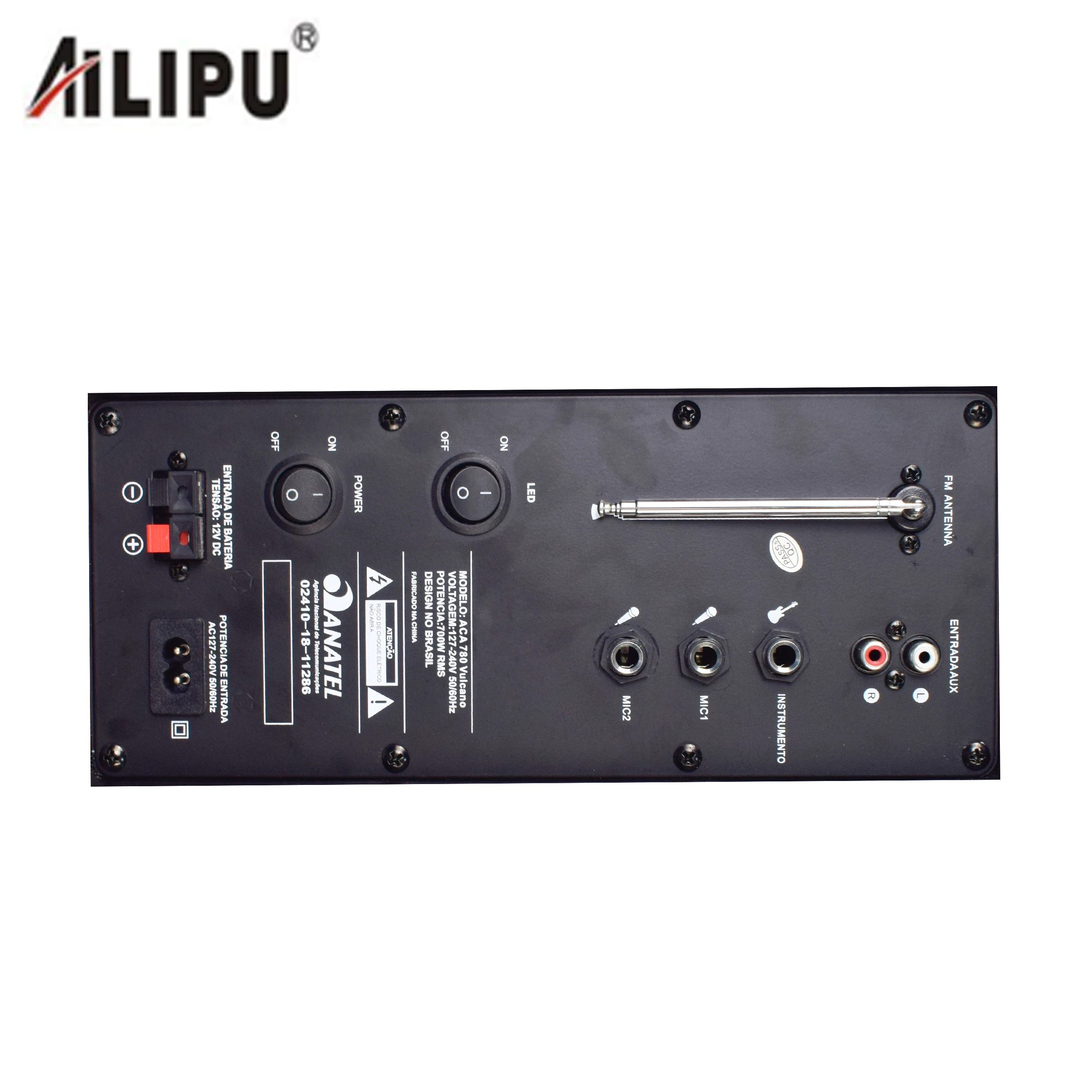 2023 Popular Design 15 Inch Private Mold  60 W Wireless Home Theatre Sound System Trolley Speaker