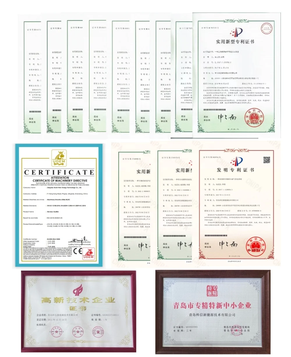 Rice Husk  Power Biomass Generator Power Plant Gasification Wood Gasifier Electric Generator Pellet Stove Pyrolysis Plant