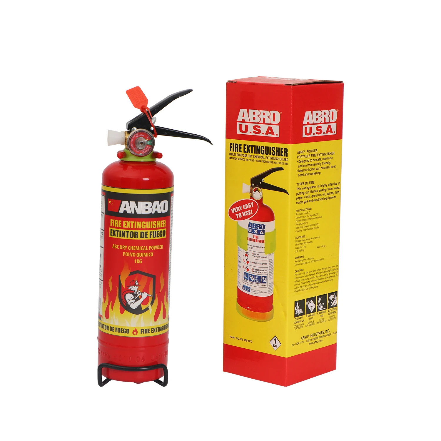 2024 New Updated 1kg Vehicle Mounted Fire Extinguisher Mini Type Easy   Hdc1f91914e46490aa3c909b74ab6c784A 