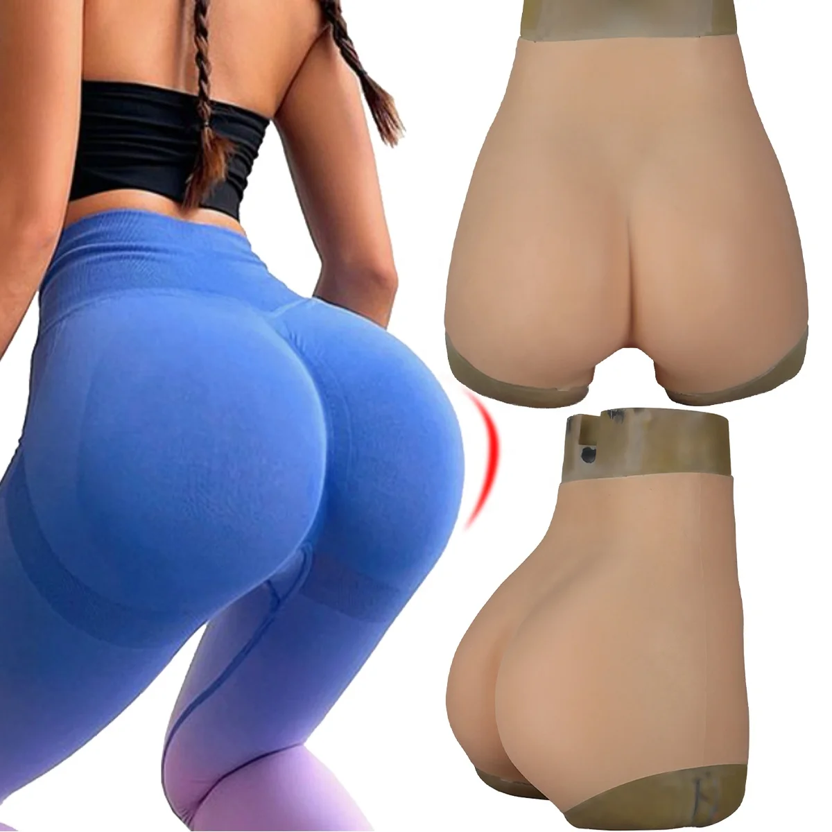 High Quality Butt High Strength Butt High Strength Resilience Big Butt Ass Artificial Buttocks Sexy Girls Vagina Product