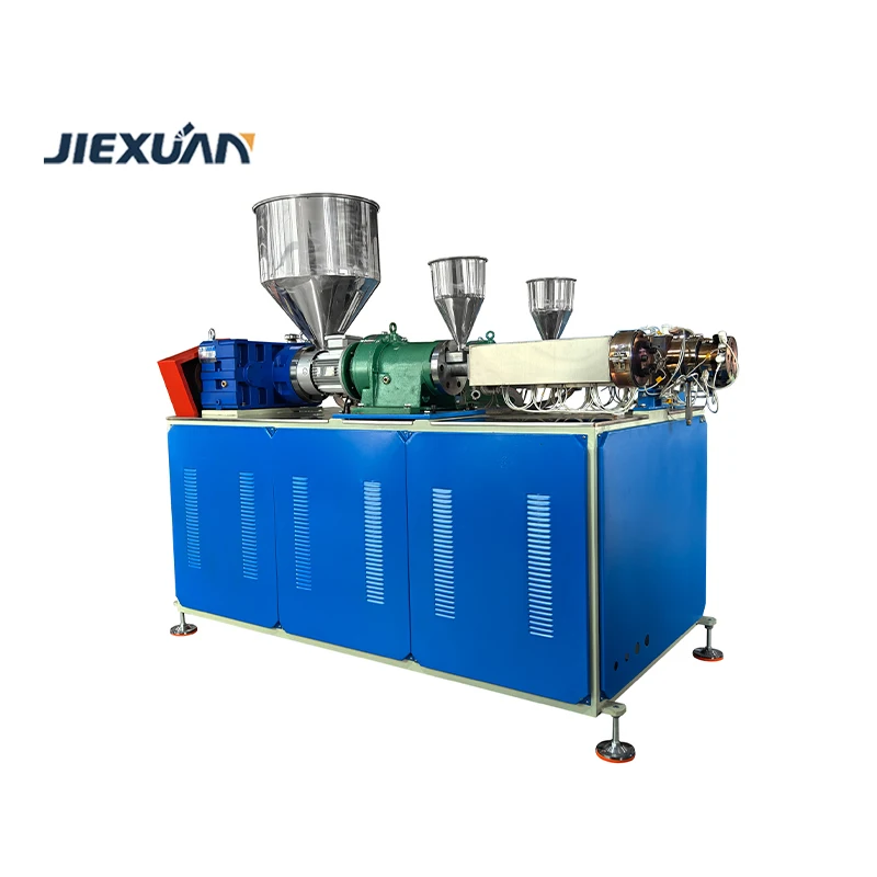 Durable in Use Customized 3 Color Polypropylene Plastic Extruder Drinking Straw Making Machine