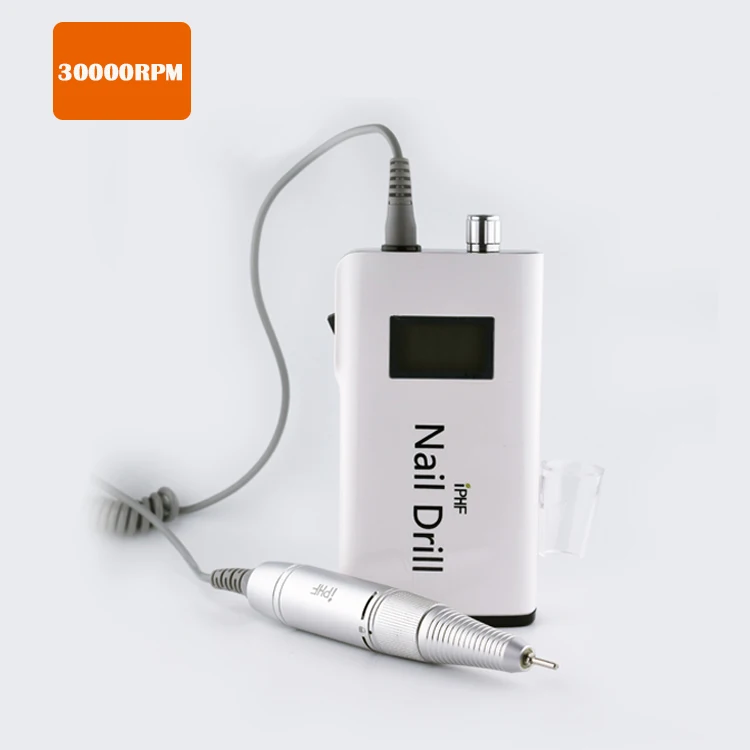 High Powerful Professional Machine 30000 Rpm Electric Nail Drill Key Power Electronic Output Feature Cordless Drill Machine