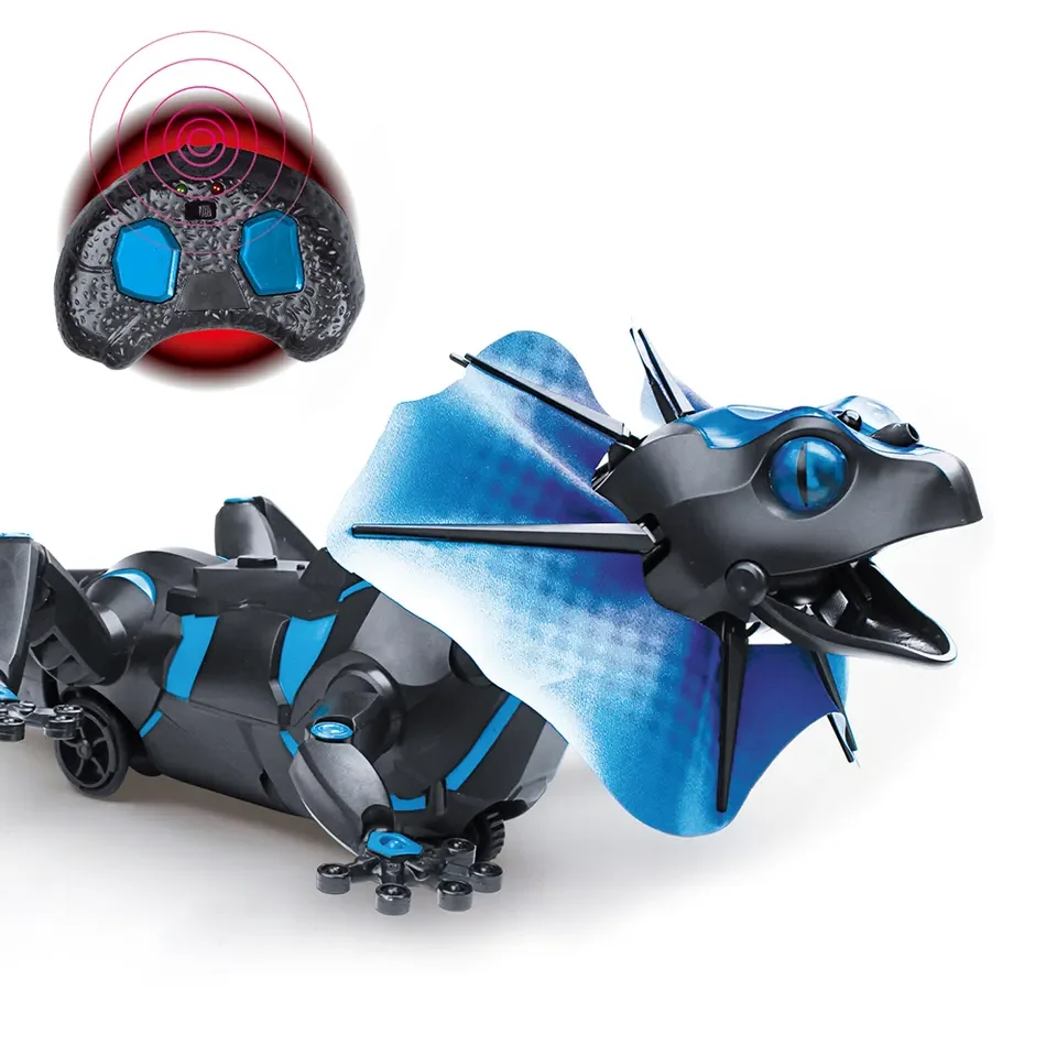 Lucertola Robot Telecomandata – Giocattolo Che Si Arrampica Su Pareti E Soffitti, Con Tecnologia A Pressione Negativa, Regalo Per Bambini 4+ Anni