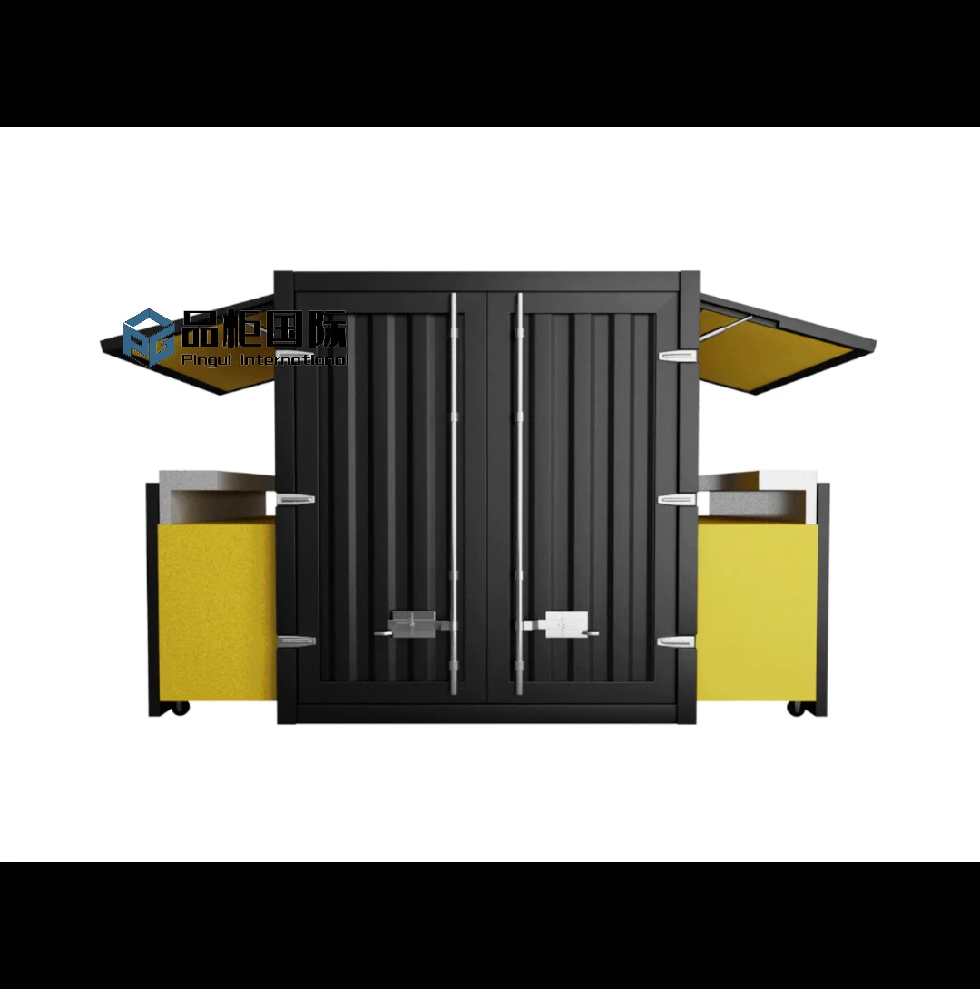 10ft Container Coffee Bar Fast Food Mini Pop-up Shop Cafe Shops Mobile ...