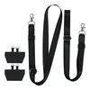 2 black long ropes + 4 clips (opp packaging)