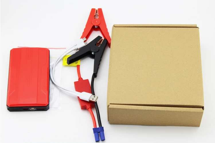 Br Portable Mini Jump Starter Emergency Power Bank Car Battery Booster