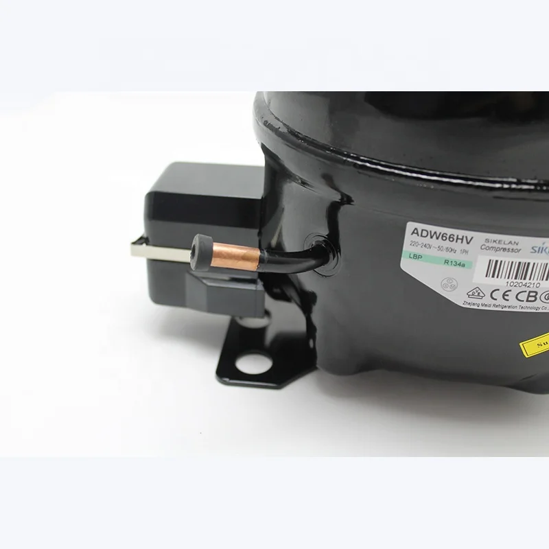 SIKELAN R600a AC QD75YG Fridge Freezer Refrigerator Hermetic Reciprocating Compressor