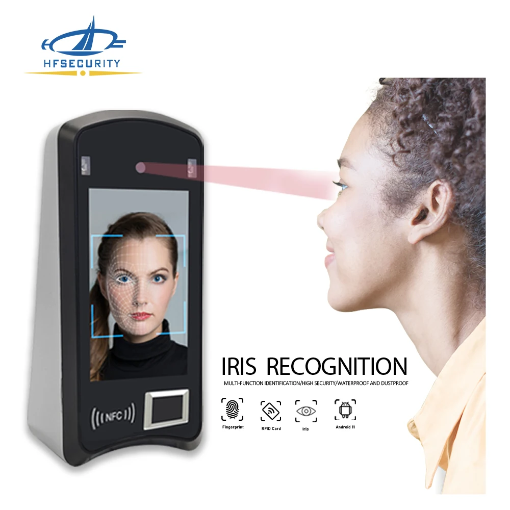 Hfsecurity X05 Android 11 School Using Biometric Face Fingerprint Card ...