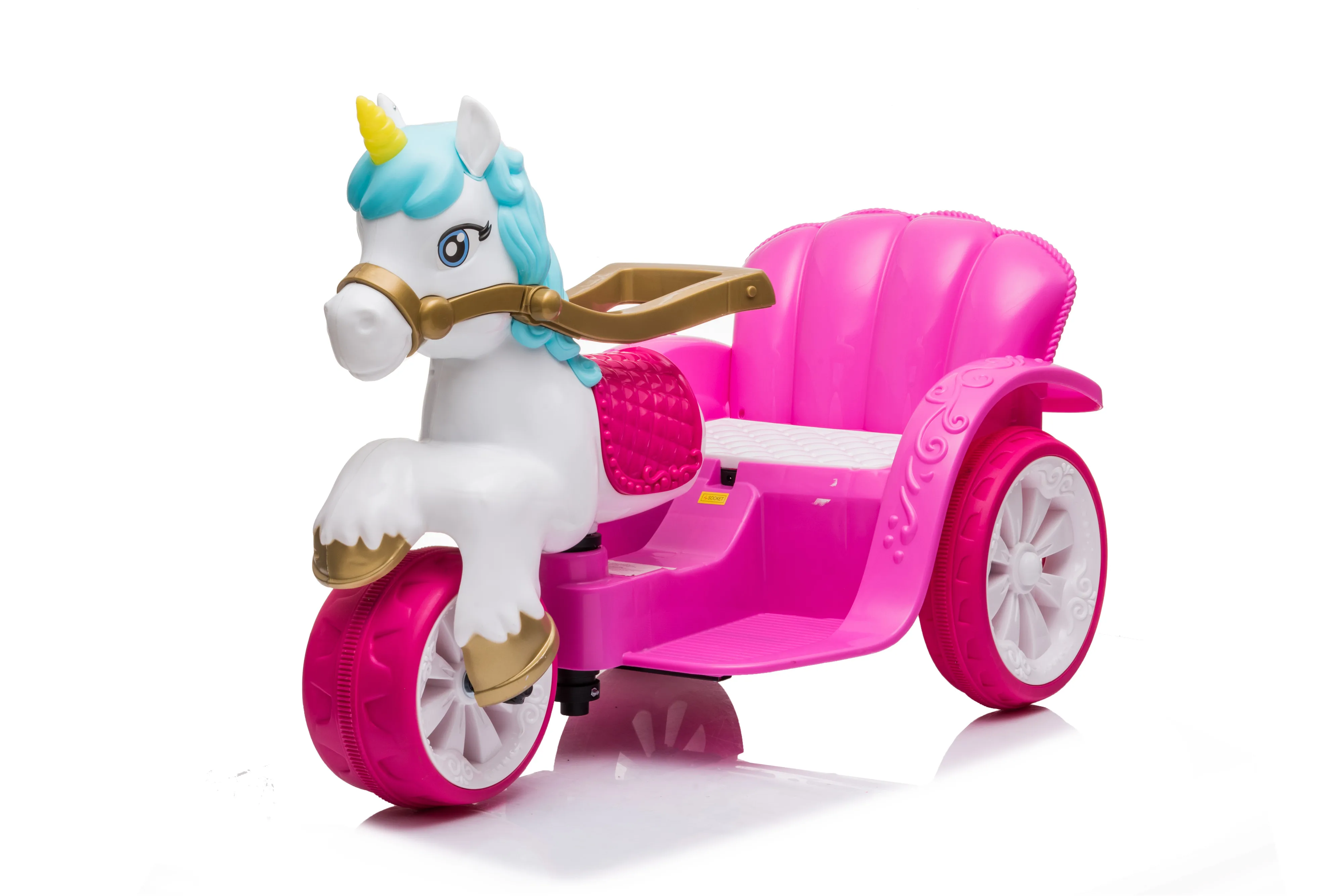 Carrozza Degli Unicorni Elettrica Per Bambine – Giocattolo Con Ruote Multidirezionali, Luci E Musica, Regalo Perfetto Per Natale E Compleanni