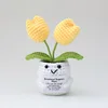 Tulipán Doble Flor Amarillo Pollo