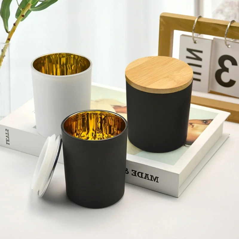 Luxury Candle Jar 220ml 315ml 430ml Candle Glass Jar Empty Candle ...