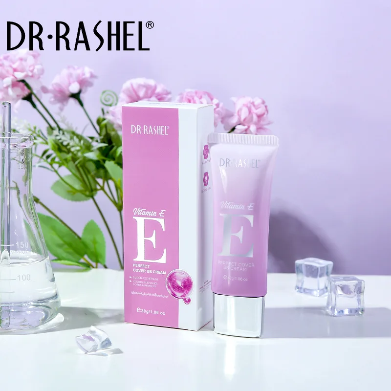 DR RASHEL Brightening Oil Control Perfect Cover Concealer Foundation Vitamin E BB Cream