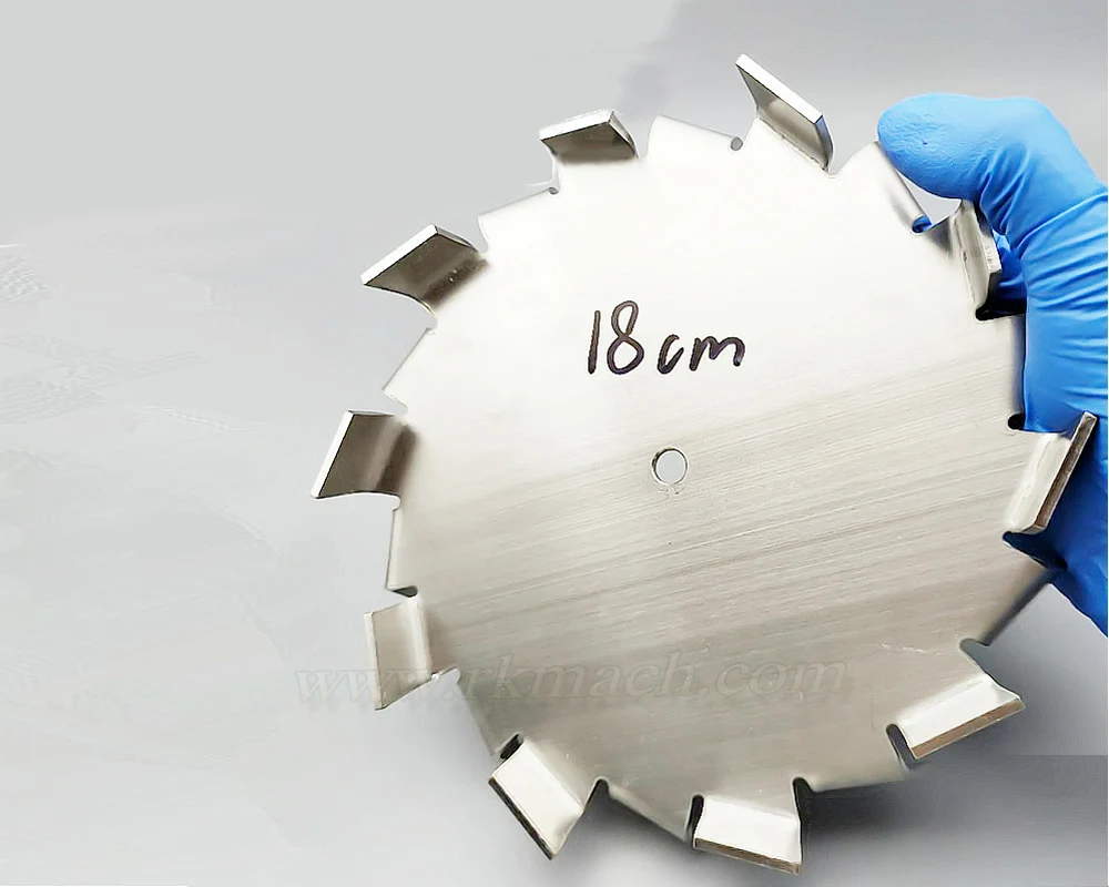 30~800mm SS304 Customized Cowles Disc Dispersing Mixing Blade