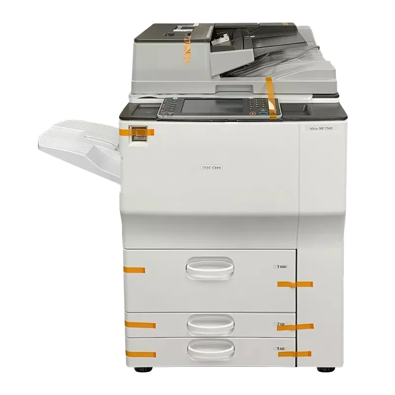 Professional Multifunction Black and White Copier With Ricoh Aficio MP9002 Used Digital Duplicator