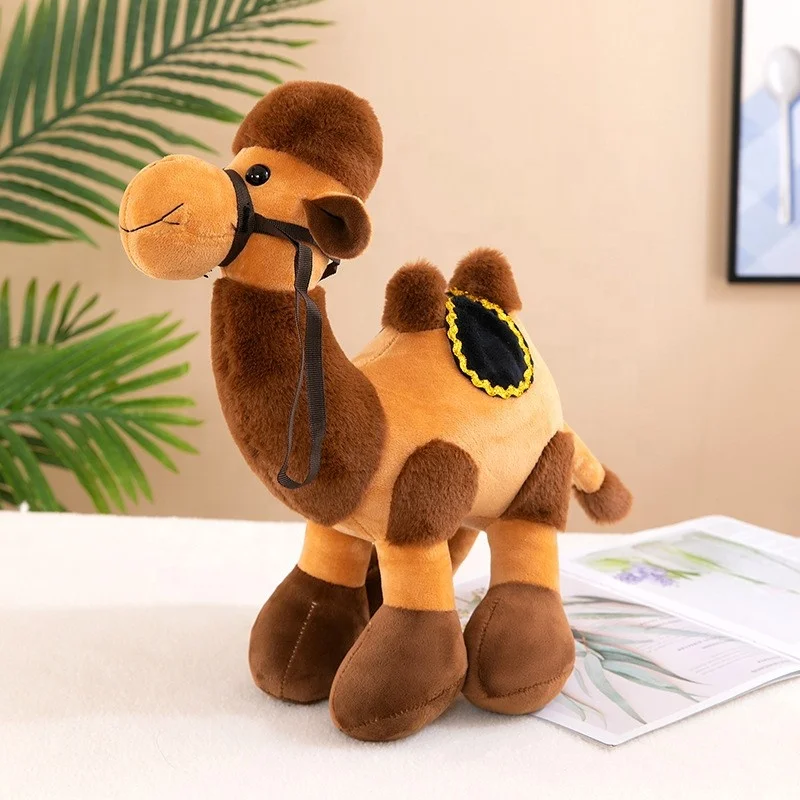 High Quality and Cute Custom Stuffed Animal Camel Toy Plush pink Camel