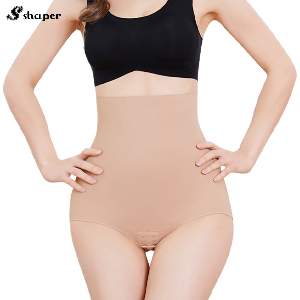 S-SHAPER Taille Haute Ouverture entre les Jambes Sans Couture String Culottes pour Femmes Sous-Vêtements Respirants Corps Soignant Contrôle Culottes De Mujer