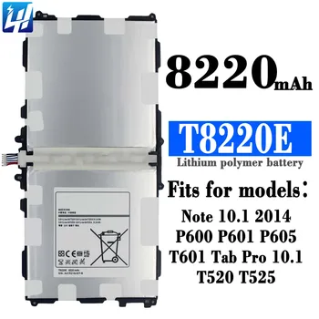 Batteria Samsung T8220E Per Galaxy Note 10.1 8220mAh SM-P600 P601 P605