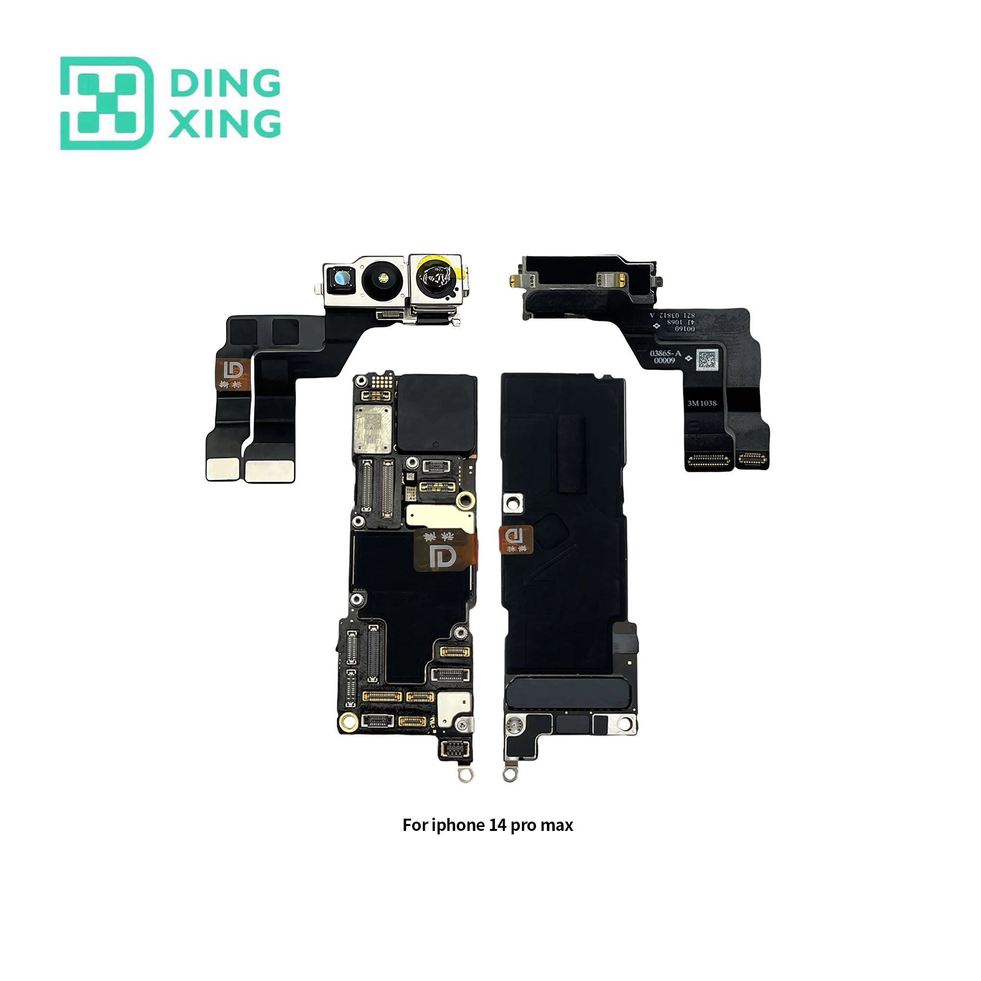 Full Working iPhone 14 Motherboard With Face ID ESIM - 128GB/256GB