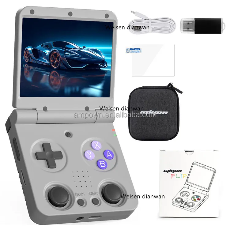 【美品】Miyoo flip V2 Amazon.com: Miyoo Miyoo Flip V2 Retro Handheld Gaming