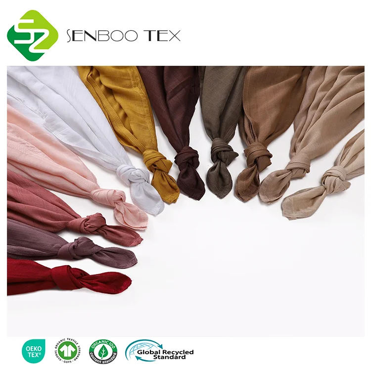 High Quality Soft Modal Extra Long Wide Custom Big Size Ethnic Printed Hijab for Muslims Direct Factory Business Scarves Shawls