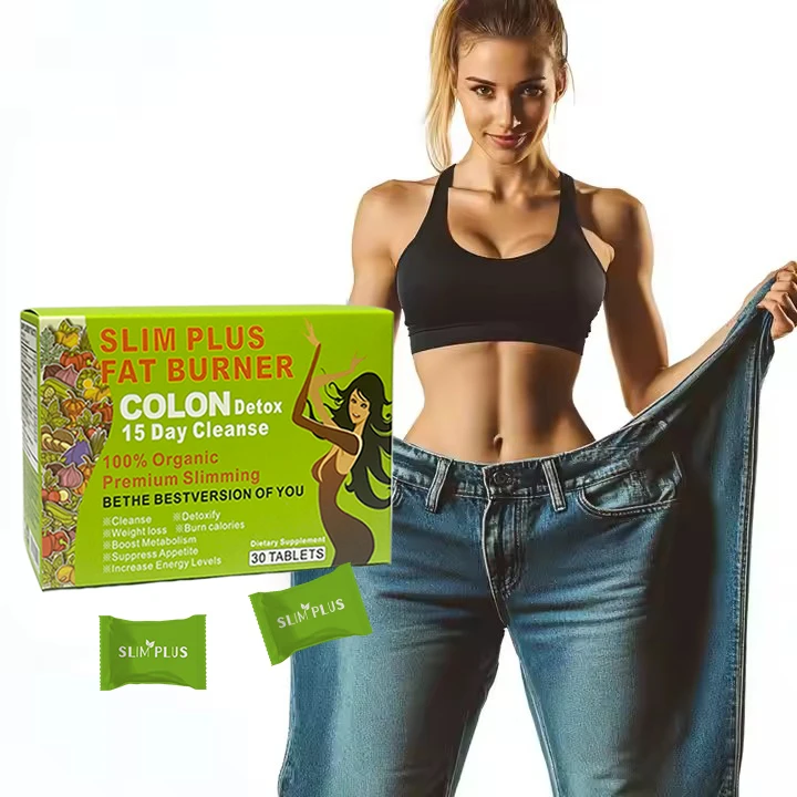 Slim Plus Fat Burner - Complément Brûleur De Graisse Et Détox - Neuf
