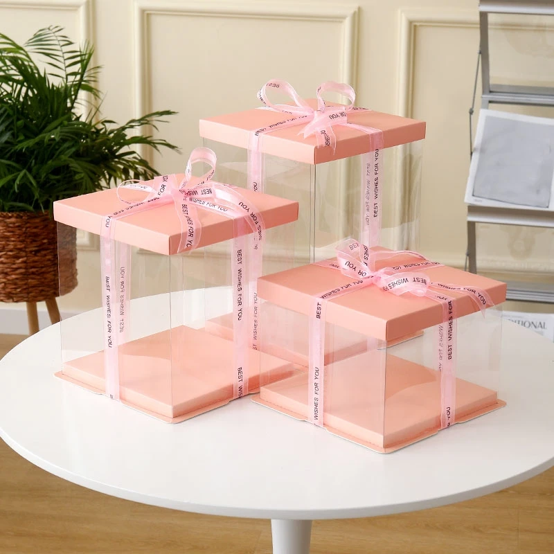 Supplier Cardboard Paper Packaging Box For Cake 12x12x8 Inch Cake Boxes ...