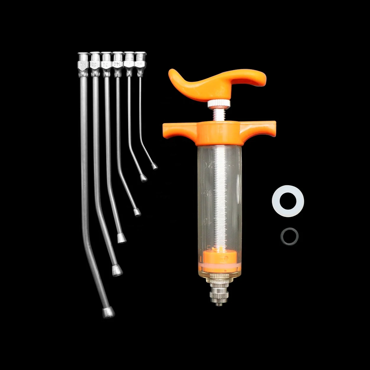 New Design 20ml Bird Baby Feeding Syringe With Curved Stainless Steel Tube Manual Feeding Gavage Feeding Tool