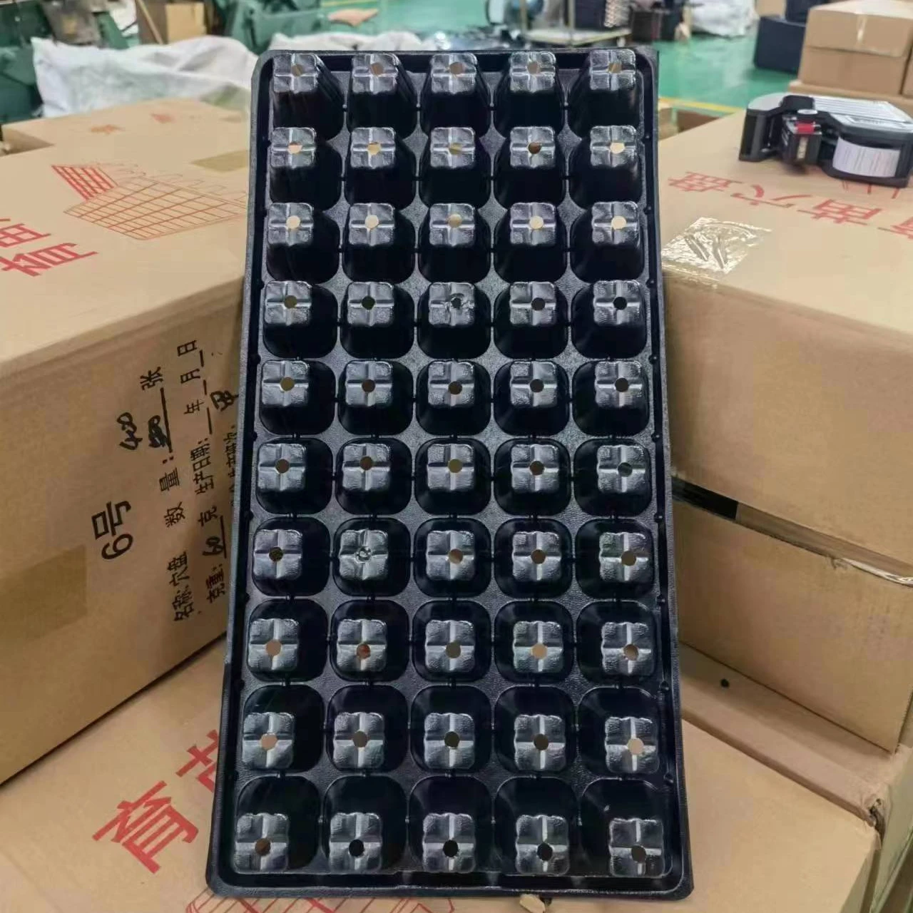 Подносы и крышки для питомников 72 пластиковые горшки для растений плоские подносы для выращивания растений с цветами/зелеными растениями подносы для горшков для питомников семена