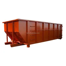 Source factory customized batch roll off construction dumpster hook lift container