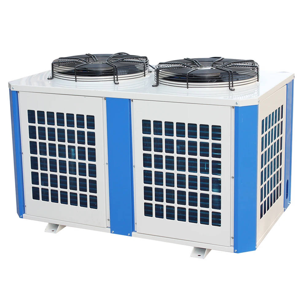 U Type Cold Room Condenser Blast Freezer Unit Single Phase Refrigeration  for Trucks