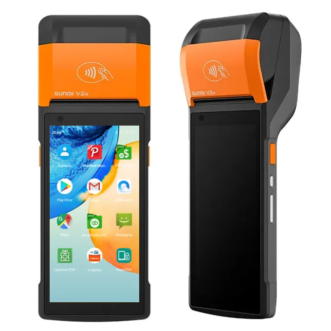Sunmi V2 V2S Digital Loyalty Hardware Point of Sales Sports Betting App Payment Tablet Electronic Restaurant Bill Machine Pos