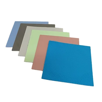 Durable construction silicone thermal conductive pad insulation fireproof conductive thermal pad silicone rubber insulation pad