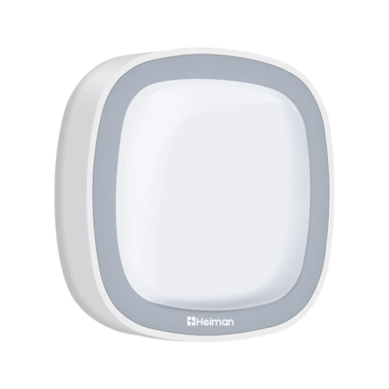 Heiman Smart Home Motion Sensor Zigbee Human Body Presence Sensor with Illuminance