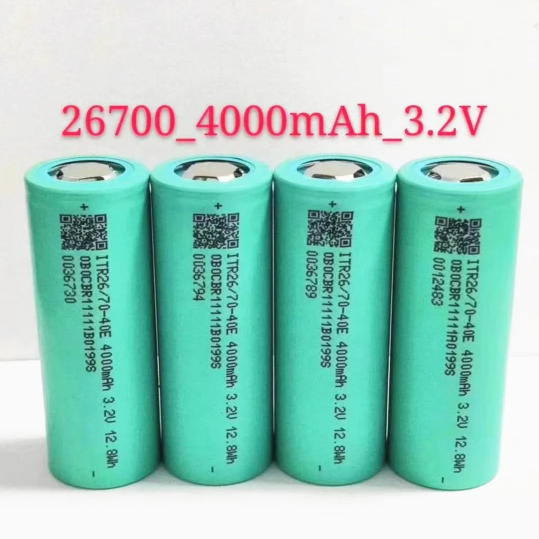 Shenzhen Lifepo4 26700 3.2V 4000mAh Electric Bike Battery