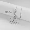 (Finition miroir) Ciseaux de grue de 3,0 mm