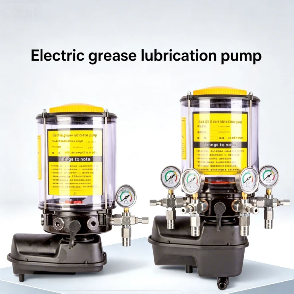 TEBAK Fully Automatic Electric Grease Pump 24V 220V 380V  Lubrication Butter Pump for Engineering & Construction Machinery
