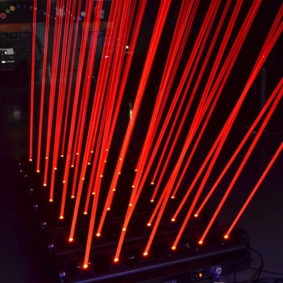 Multiple Thick Beam Effect Patterns RGB 500MW DJ Laser Light Disco 6 Eye Full Color Laser Light