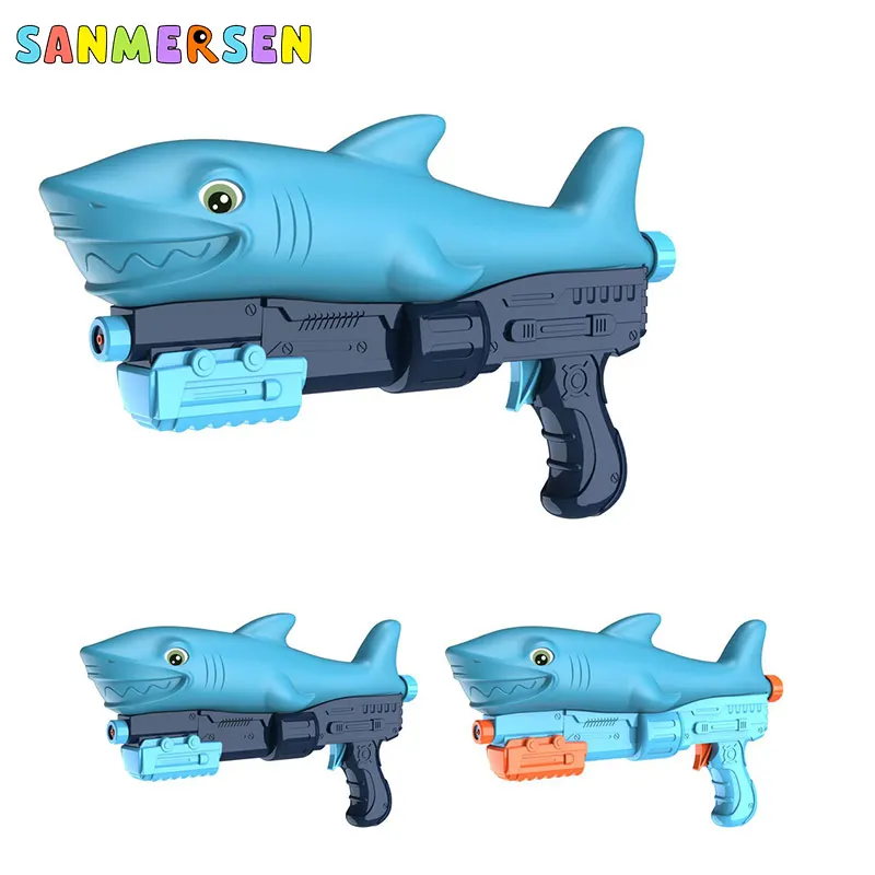 2021 New Plastic Animal Water Gun Toy Shark Water Gun Animals Shape ...