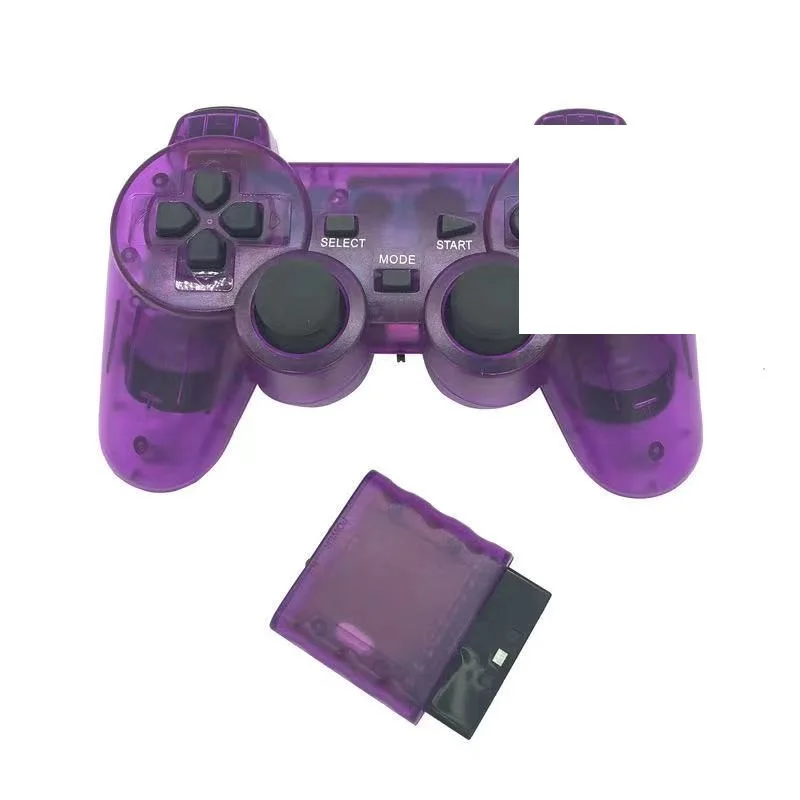 Wireless Controller 2 4g For Ps2 Double Shock Dual Vibration Twin Shock Gamepad For Ps2 Transparency Color Buy Wireless Abs Wireless Contorller For Ps2 New Arrival Product On Alibaba Com