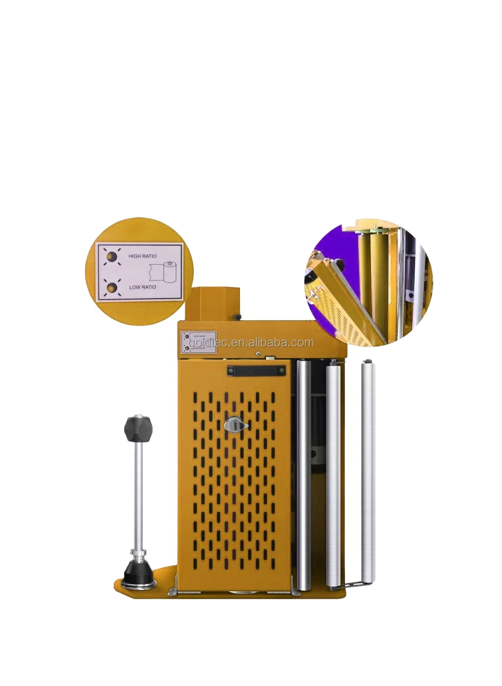 Fully Automatic Robot Pallet Wrapper/Portable Pallet Wrapping Machine ...