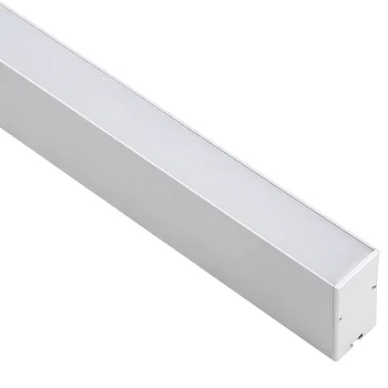 linear led light 20W 40W 60W 80W Modern Aluminum Office Shop Decorative Pendant Light Led Recessed Linkable Linear Light
