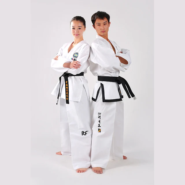 Fabric For School ITF Uniform Taekwondo itf Dobok m.alibaba.com