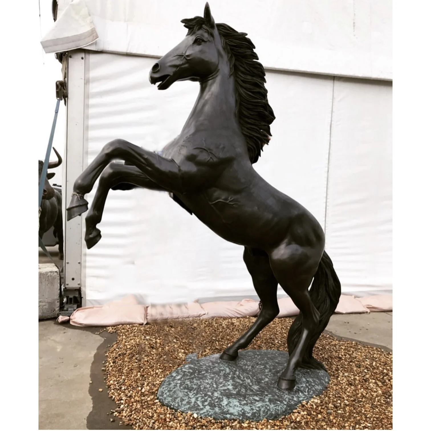 Life Size Golden Bronze Horse Statue For Outdoor Decoration Buy Horse Sculpture Statue Horse Bronze Horse Product On Alibaba Com
